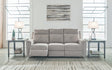 Barnsana Ash Power Reclining Sofa by Ashley at Eve Furniture