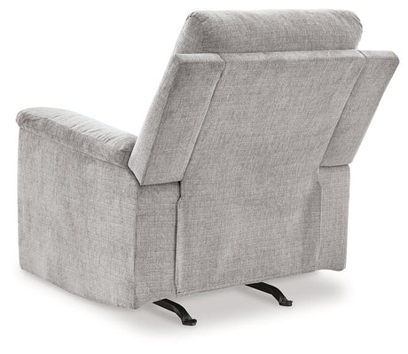 Barnsana Ash Power Recliner by Ashley at Eve Furniture