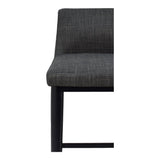 Baron Charcoal Grey Bar Stool by MOES at Eve Furniture