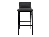 Baron Charcoal Grey Bar Stool by MOES at Eve Furniture