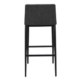 Baron Charcoal Grey Bar Stool