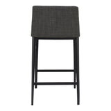 Baron Charcoal Grey Counter Stool by MOES at Eve Furniture