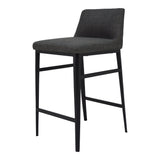 Baron Charcoal Grey Counter Stool by MOES at Eve Furniture