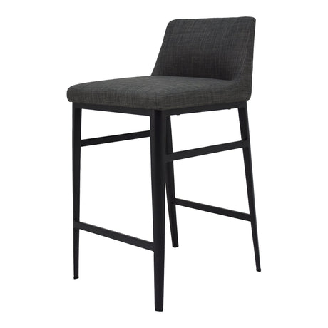 Baron Charcoal Grey Counter Stool by MOES at Eve Furniture