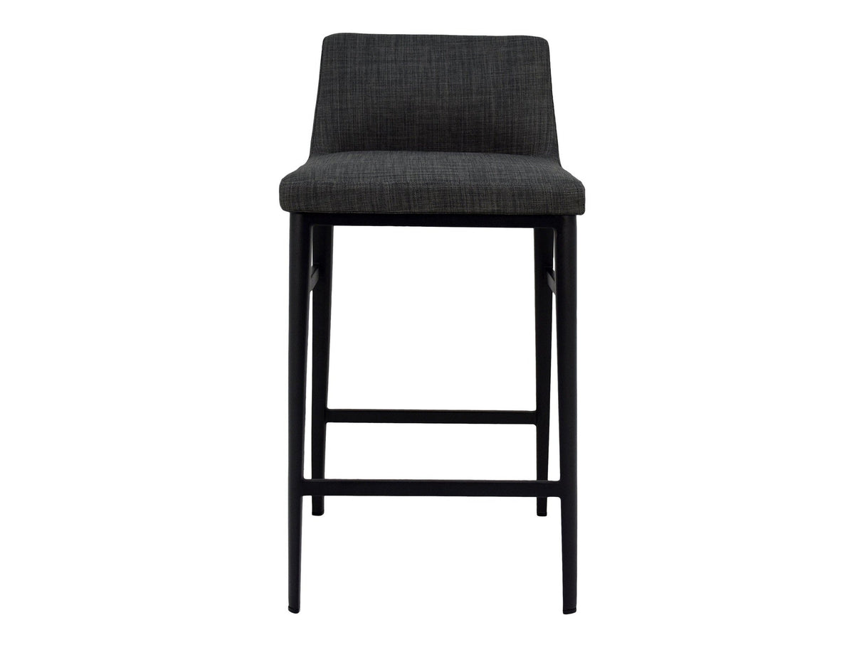 Baron Charcoal Grey Counter Stool by MOES at Eve Furniture