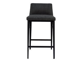 Baron Charcoal Grey Counter Stool by MOES at Eve Furniture