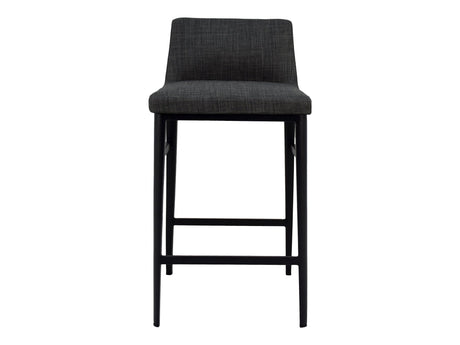 Baron Charcoal Grey Counter Stool by MOES at Eve Furniture