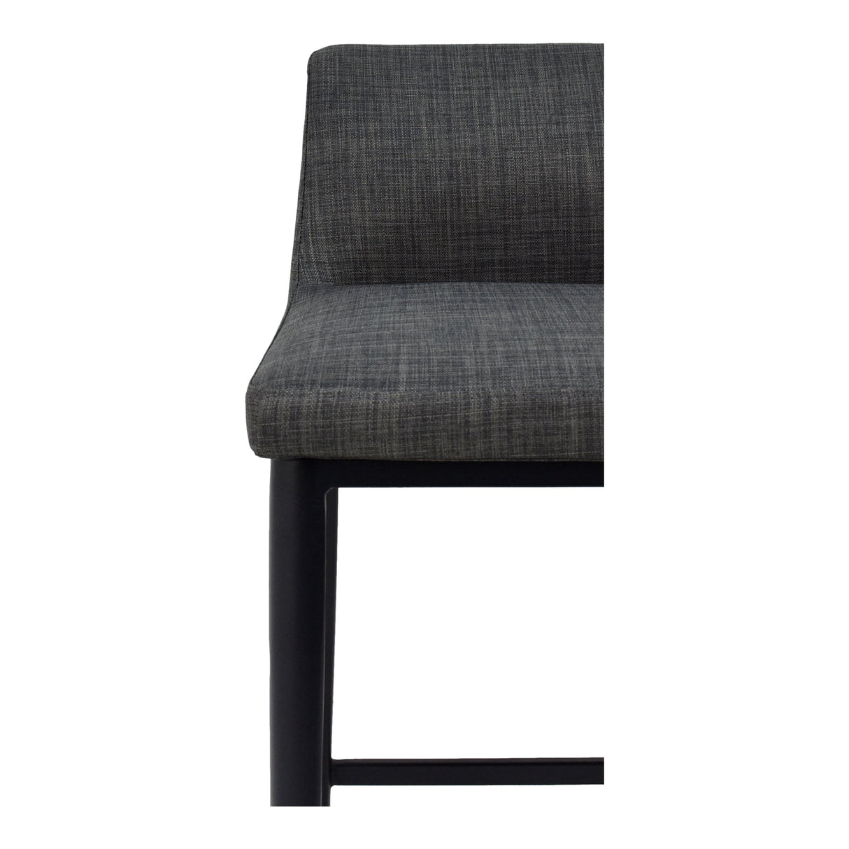 Baron Charcoal Grey Counter Stool by Moe's Home at Eve Furniture