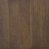 Baron Dark Brown Solid Wood w/ Antiqued Aged Brass Knobs 3-Drawer 6-Door Sideboard by Mercana at Eve Furniture