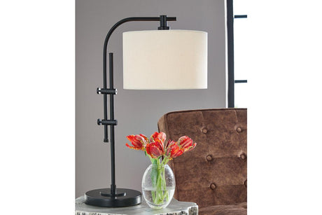 Baronvale Black Accent Lamp by Ashley at Eve Furniture