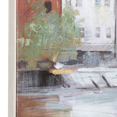Barr Green/Orange Canvas by Crestview at Eve Furniture