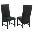 Barrand Black Dining Side Chair, Set of 2 by Coaster at Eve Furniture