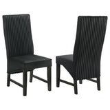 Barrand Black Dining Side Chair, Set of 2 by Coaster at Eve Furniture