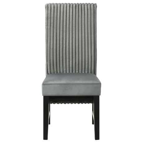 Barrand Gray Dining Side Chair, Set of 2 by Coaster at Eve Furniture