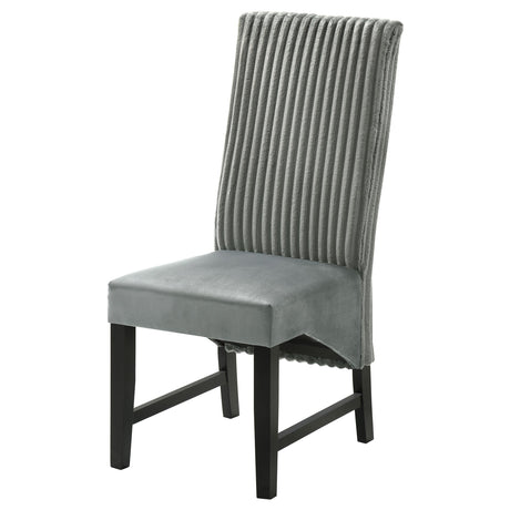 Barrand Gray Dining Side Chair, Set of 2 by Coaster at Eve Furniture
