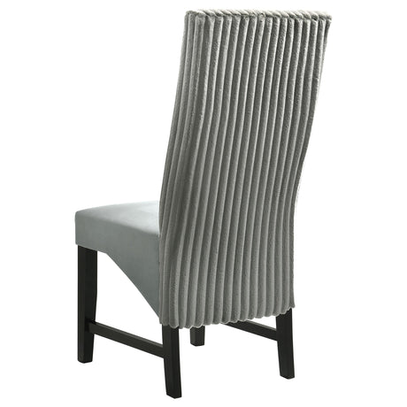 Barrand Gray Dining Side Chair, Set of 2 by Coaster at Eve Furniture