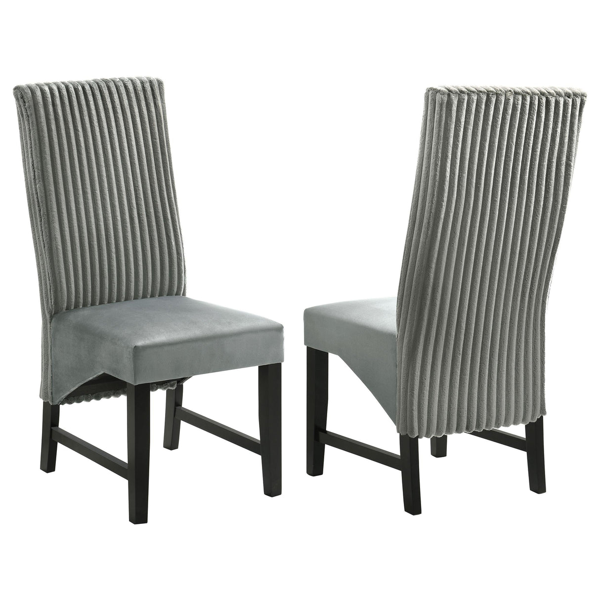 Barrand Gray Dining Side Chair, Set of 2 by Coaster at Eve Furniture