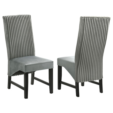 Barrand Gray Dining Side Chair, Set of 2 by Coaster at Eve Furniture