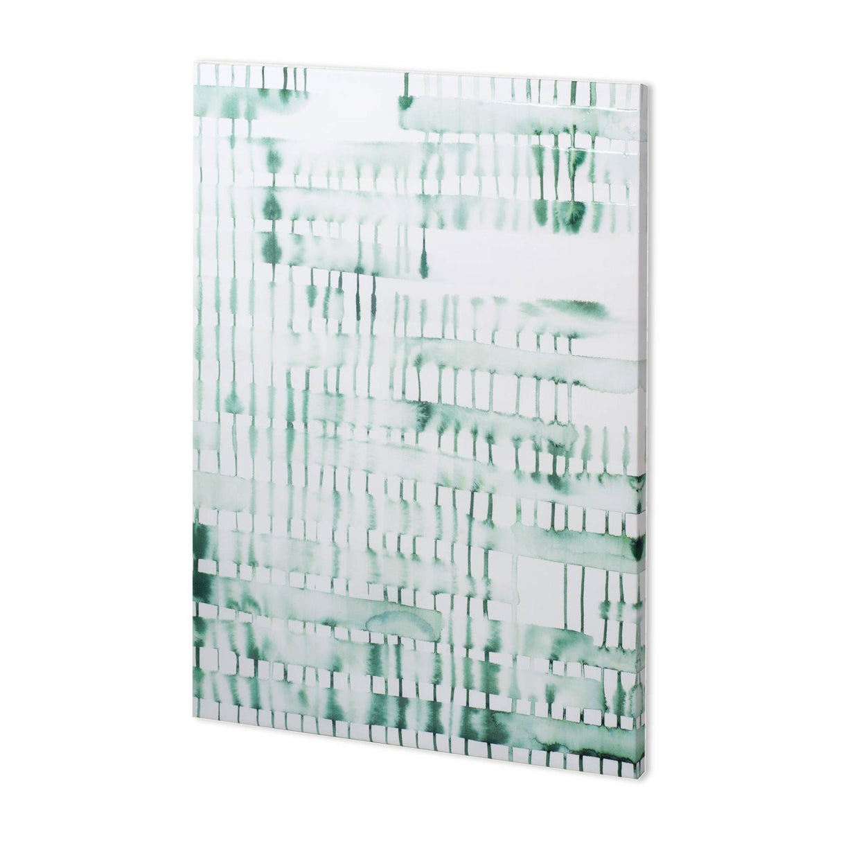 Barred I by Grace Popp a Hand Embellished Textured Canvas by Mercana at Eve Furniture