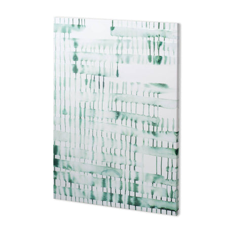 Barred I by Grace Popp a Hand Embellished Textured Canvas by Mercana at Eve Furniture