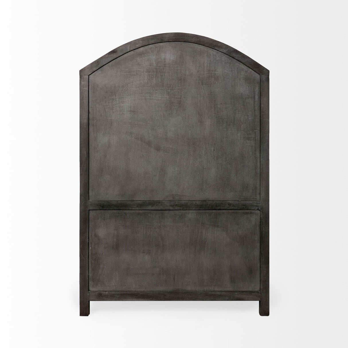 Barrett Gray Solid Wood Display Cabinet by Mercana at Eve Furniture
