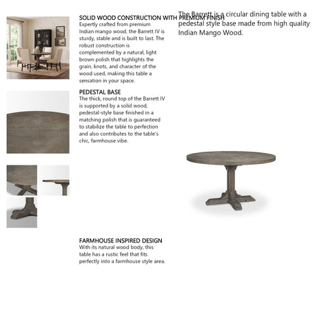 Barrett IV Dinning Table by Mercana at Eve Furniture