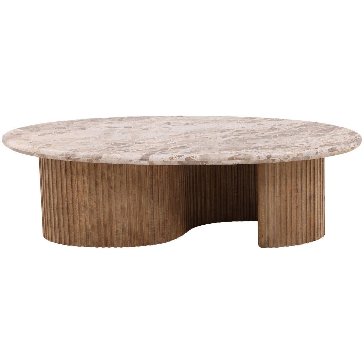 Barrington Coffee Table, Beige by Dovetail at Eve Furniture