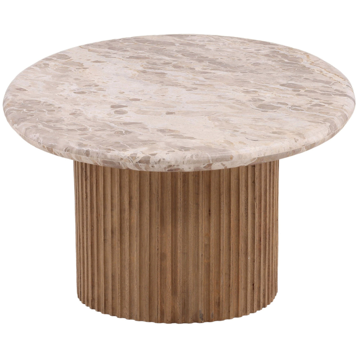 Barrington Coffee Table, Beige by Dovetail at Eve Furniture