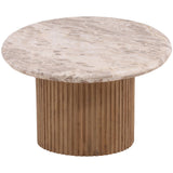 Barrington Coffee Table, Beige by Dovetail at Eve Furniture