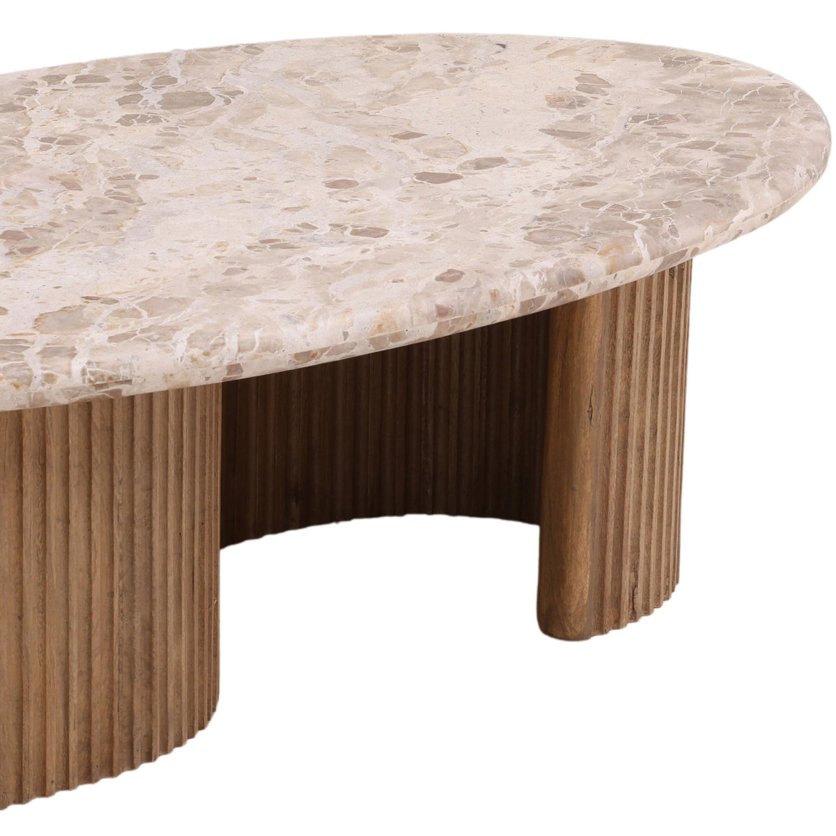 Barrington Coffee Table, Beige by Dovetail at Eve Furniture