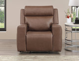 Barron Brown 3-Piece Manual Reclining Living Room Set by Steve Silver at Eve Furniture