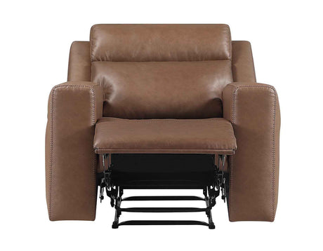 Barron Brown Manual Recliner by Steve Silver at Eve Furniture