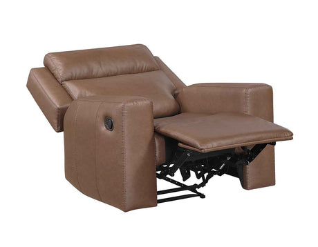 Barron Brown Manual Recliner by Steve Silver at Eve Furniture