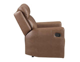 Barron Brown Manual Recliner by Steve Silver at Eve Furniture