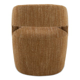 Barrow Amber Glow Rolling Dining Chair by MOES at Eve Furniture