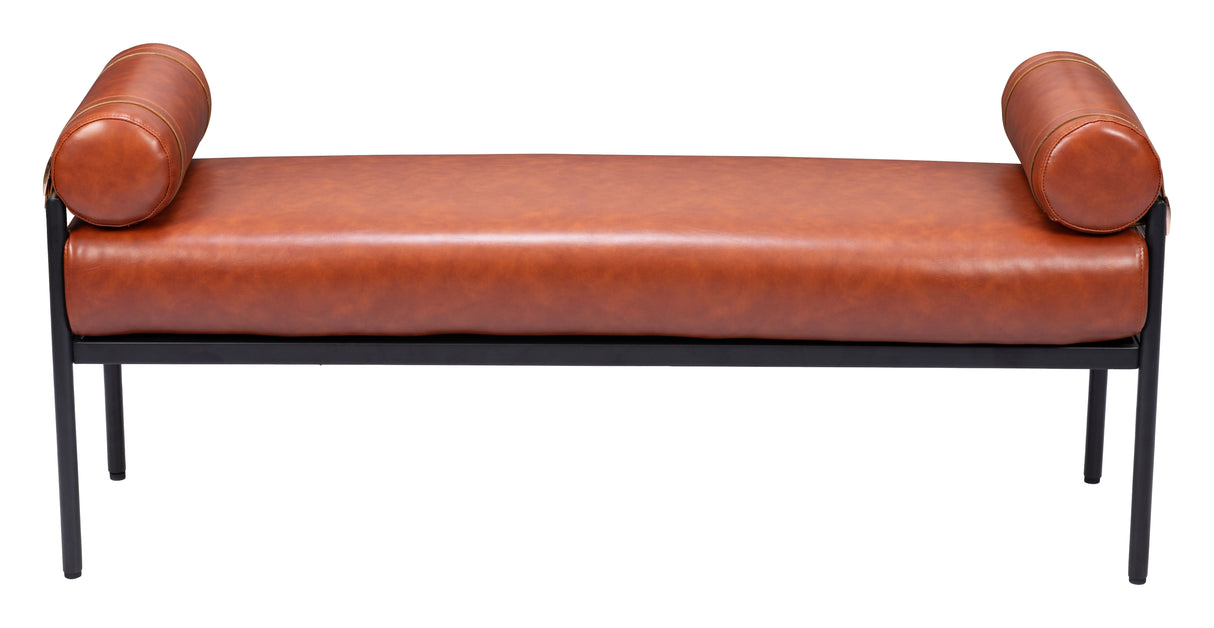 Barrow Brown Bench by Zuomod at Eve Furniture