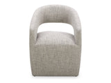 Barrow Grey Storm Rolling Dining Chair by MOES at Eve Furniture