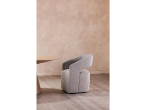 Barrow Grey Storm Rolling Dining Chair by MOES at Eve Furniture