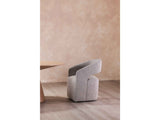 Barrow Grey Storm Rolling Dining Chair by Moe's Home at Eve Furniture