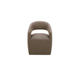 Barrow Soft Taupe Rolling Dining Chair by MOES at Eve Furniture