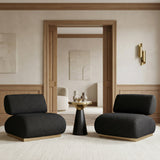 Barsa Black Accent Chair by Zuomod at Eve Furniture