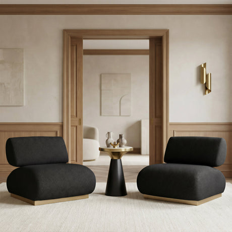 Barsa Black Accent Chair by Zuomod at Eve Furniture