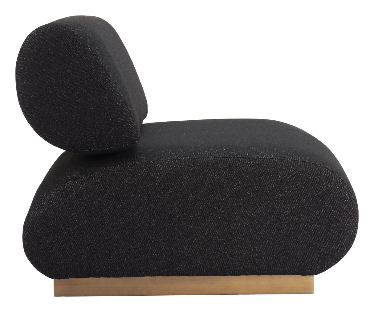 Barsa Black Accent Chair by Zuomod at Eve Furniture