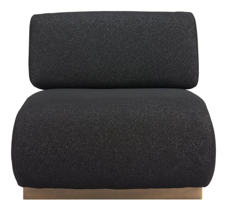Barsa Black Accent Chair by Zuomod at Eve Furniture