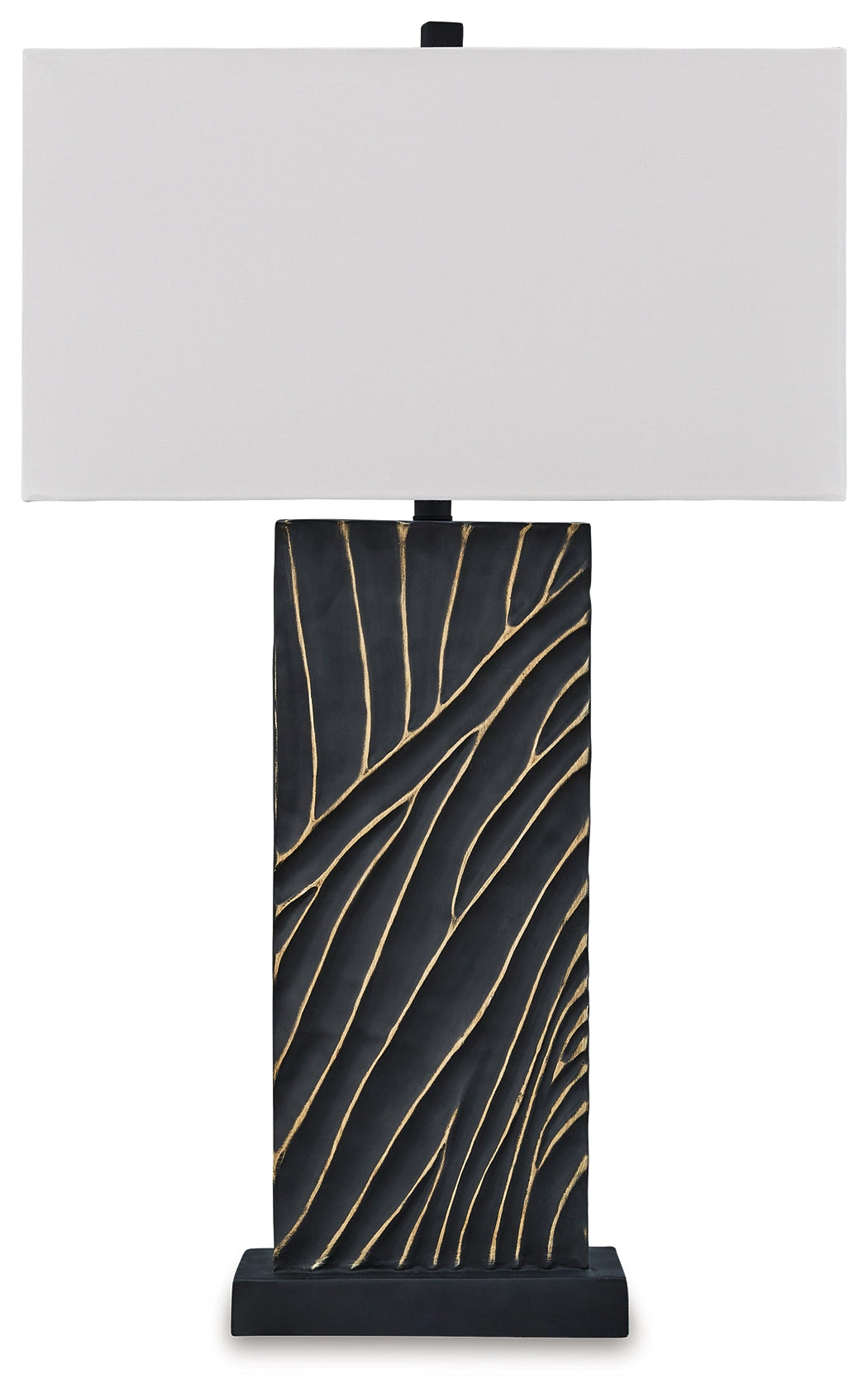 Bartlen Black/Gold Finish Table Lamp