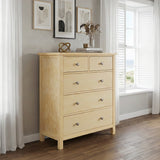 Bartly Natural Chest by Homelegance at Eve Furniture
