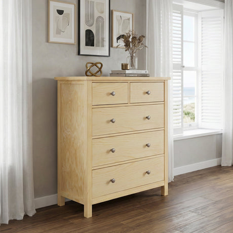Bartly Natural Chest by Homelegance at Eve Furniture