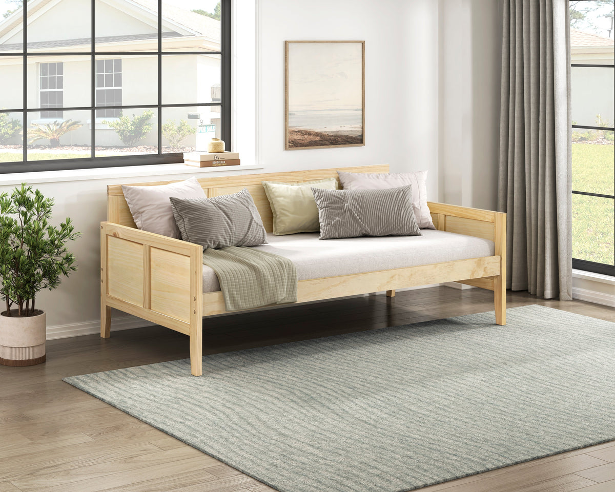 Bartly Natural Daybed by Homelegance at Eve Furniture