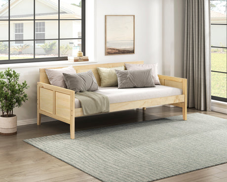 Bartly Natural Daybed by Homelegance at Eve Furniture