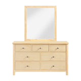 Bartly Natural Dresser by Homelegance at Eve Furniture